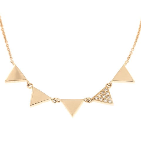 triangles necklace